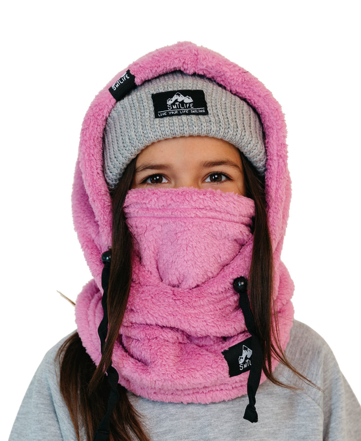 Balaclava - PLUSH FUCHSIA (for kids)